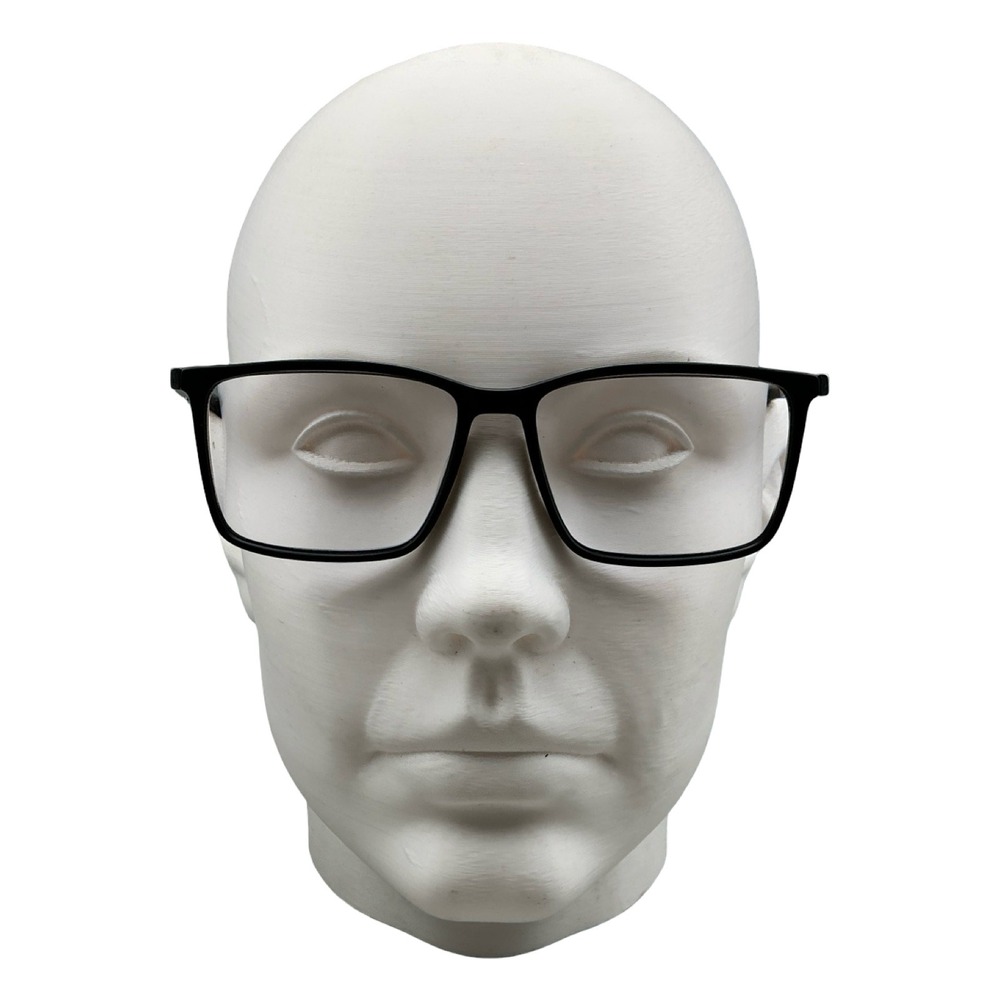 Police VPLP80K Black Eyeglass Frames 54-17-145 Rectangular Men